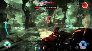 Evolve - (Tough Match) Playing Parnell with Night Hunter Skin  // 이볼브 - 파넬 플레이, 나이트 헌터 스킨