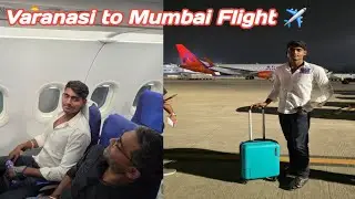 Varanasi to Mumbai Flight ✈️ 