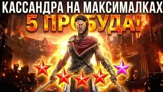 КАССАНДРА НА МАКСИМАЛКАХ в raid shadow legends