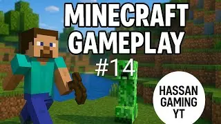 Hassan gaming yt is live Minecraft day #14