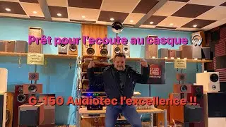 🔥⚡️🎧 Enfin en écoute les Audiotec G150 ❤️❤️merci Marcel Vaissaire 🙏🙏🙏