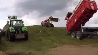 Ensilage d herbe 2019 Deutz ttv 160/ Fendt 711 Leboulch  [GoPro]