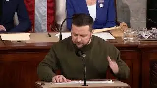 FULL SPEECH Ukraine President Zelenskyy Addresses Joint Session of Congress 19