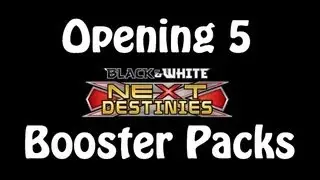 Opening 5 Next Destinies Booster Packs | New Set Started! | TheEnglishTrainer