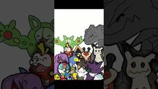 Drawing A Pokemon A Day Full Timelapse #pokemon #art