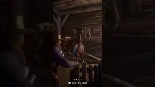 Horse bonding achieved 🐴 #gaming #rdr2 #reddeadredemption #shorts