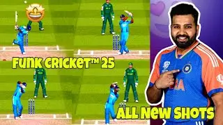 Funk Cricket&trade; 25 all new batting shots