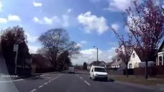 Speeding and Tailgating by SUN-X White Van Man