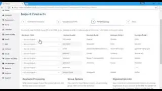 Contacts Import