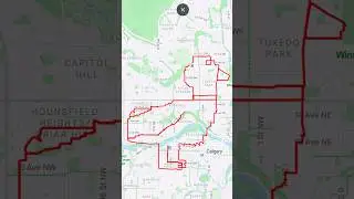 GPS Art is Hard! #strava #duck #calgary #biking #gpsart