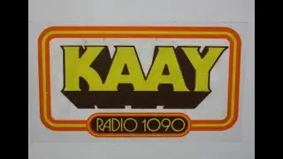 KAAY 1090 AM Little Rock, Arkansas. Mark Hamilton October 1976