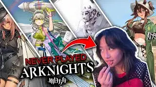 I Made My Sister React to MORE Arknights Drip. It Was Amazing.