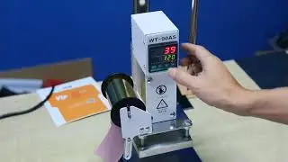 Hot Foil Stamping Machine Installation Display