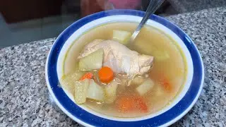 Chicken broth 🐤 #recipe #broth #chicken