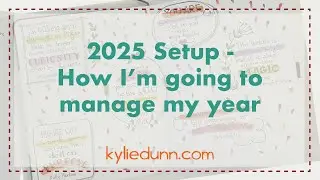 2025 Bullet Journal Setup - Plan With Me