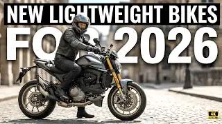7 лучших новых легких мотоциклов 2026 года