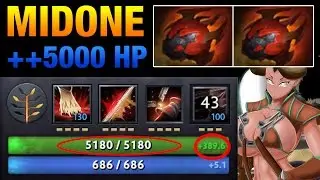 ++5000 HP 2 Heart of Tarrasque Centaur - MidOne Dota 2