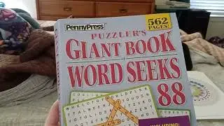 My Haul of Word Search books|Plus new colored Pencils from Castle Arts