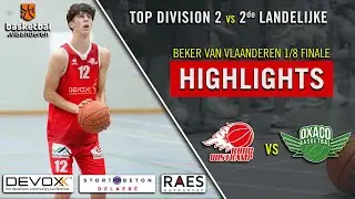 Highlights | KBBC Oostkamp (TDM2) 🆚 Oxaco BBC Boechout (2de Land) | Beker van Vlaanderen | 2025-2026