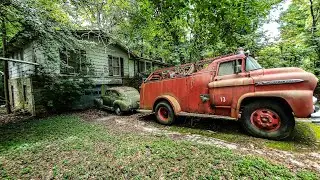 PREDATOR'S Abandoned TIME CAPSULE House! Vintage Cars & Everything Left!