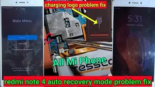 redmi note 4 auto recovery mode | mi note 4 auto recovery mode | mi note 4 charging logo problem fix