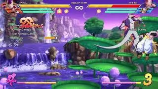 Dragon Ball FighterZ - Frieza/Goku Black/Jiren 5-bar sparking ToD combo