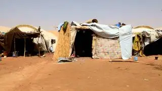 Mopti Camp for Internally Displaced Persons (IDPs) in Mali