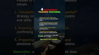 ❓ Are you making these 4 dangerous trading mistakes? 🧠👇 #traderlife #tradinglifestyle #forexlife