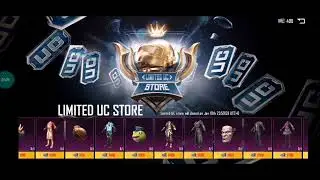 Limited Store Uc coming in BGMI #pubg