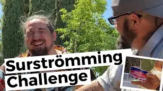 Surstr&ouml;mming Challenge done correctly! #oskar #surstr&ouml;mming