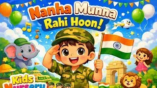 Nanha Munna Rahi Hoon | Republic Day 2026 | Popular Indian Patriotic Hindi song | hindi rhymes