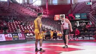 197 lbs: Arizona State's Aiden Ysaguirre vs. Wisconsin's Wyatt Ingham | Wisconsin Wrestling