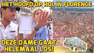 HET HOOFD OP HOL IN FLORENCE! DEZE DAME GAAT HELEMAAL LOS! #283