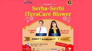 Tanya Jawab Zoom Meeting Serba Serbi iTeraCare Blower Bersama dr Yusak