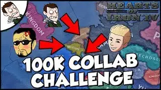 Hearts of Iron 4 HOI4 100k Subscriber Special: iSorrows, Drew Durnil & Rambler Challenge