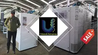 Schlafhorst Saurer BD330 Machinery textile / test runing machine show with our customer inspetion