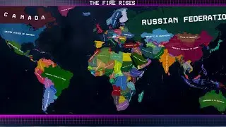 The Fire Rises Battle Royale (2020 - 2037) - Hoi4 Timelapse