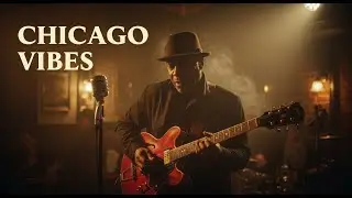 Chicago Blues Mood | Slow Blues Guitar After Midnight
