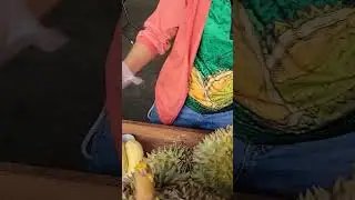SATISFYING SKILL/ DURIAN VENDOR #thailand #chiangmai  #shorts  #viral  #trending