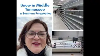 Snow in Mid TN   pt 1