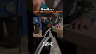 Creating a Spring-Powered Bow | #diy #creative #shorts