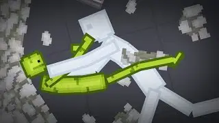 Melons Fight with Androids In People Playground