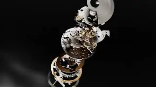 Watch assembly animation - Houdini & Redshift