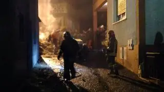 24 dicembre - Capovalle: incendio la notte della Vigilia
