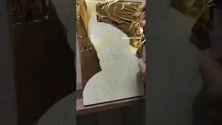 Ormolu Gilding Iconography Painting Apostle John #iconography #painting #orthodox #tutorial #shorts