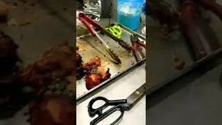 💥😡😱Chicken Grill+Tandoori Cooking Horror 😡👹 #trending #foodreviewtamil #viral #youtubeshorts #shorts