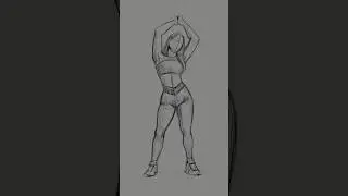 Creating Art Every Day ✏️ | Daily Sketch Series | #Shorts #digitalart #procreate #artprocess
