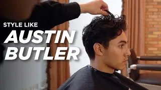 Flowy Hair like Austin Butler - How to Style - Part II
