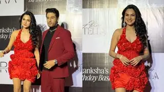 Gaurav Khanna with wife Akansha Chamola at his Akansha Chamola  birthday party in Mumbai 