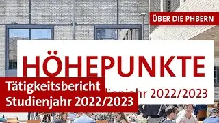 T&auml;tigkeitsbericht 2023 | &Uuml;ber die PHBern